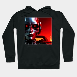 TERMINATION GIRL #001 (FRAMED) Hoodie